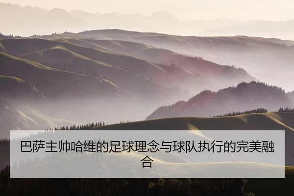 巴萨主帅哈维的足球理念与球队执行的完美融合
